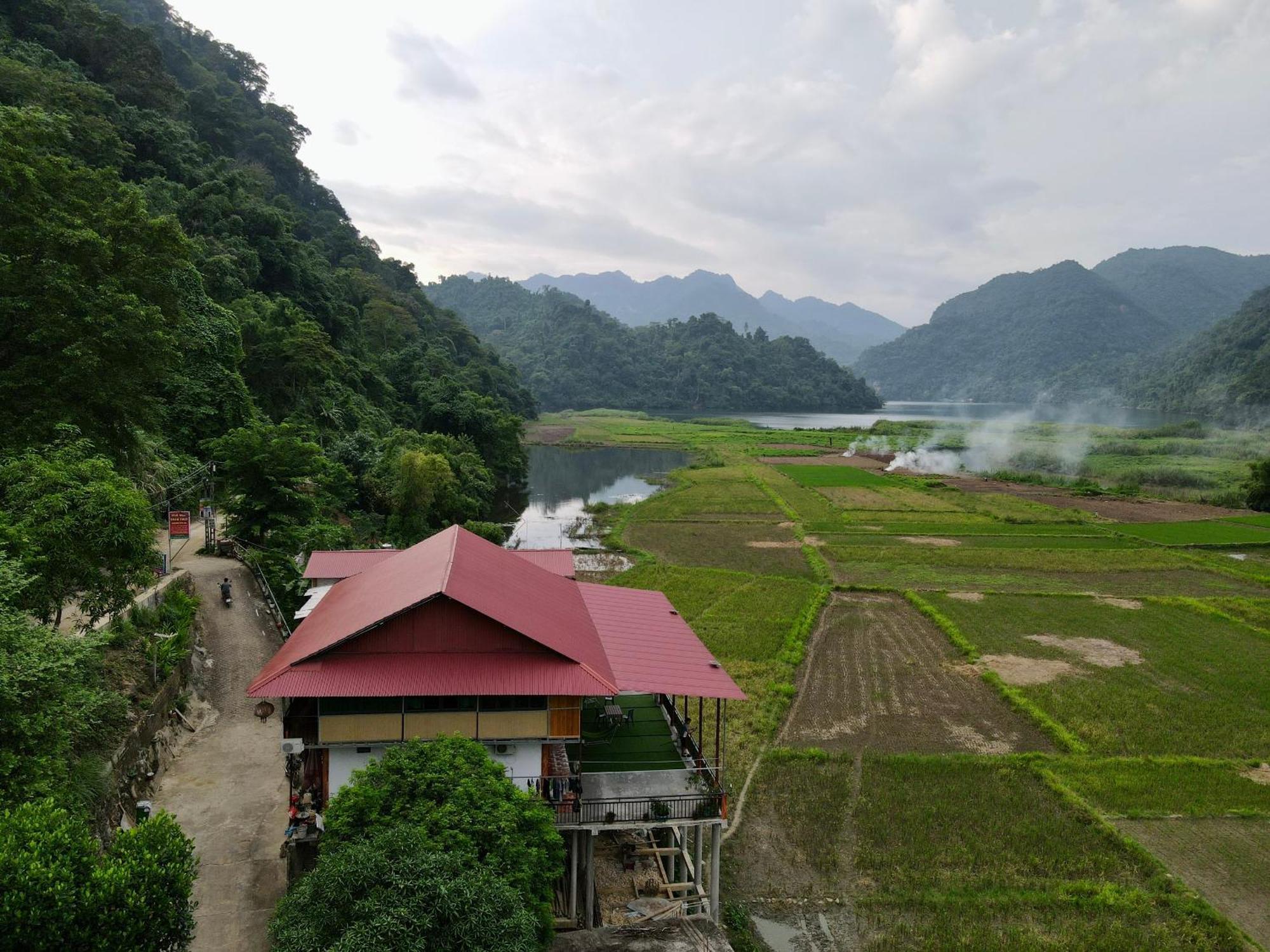 Tran Thuc Homestay-Ba Be Esterno foto